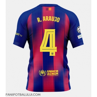 Barcelona Ronald Araujo #4 Tricou Fotbal Replică 2025-26 Barbati Acasa